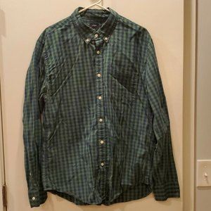 J.Crew Buffalo Plaid Shirt Men's XL Gingham
